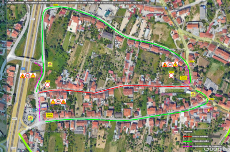 Jornal Campeão: Coimbra: Rua Francisco Augusto dos Reis vai estar cortada ao trânsito