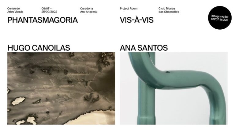 Jornal Campeão: CAV de Coimbra inaugura hoje exposições de Hugo Canoilas e Ana Santos