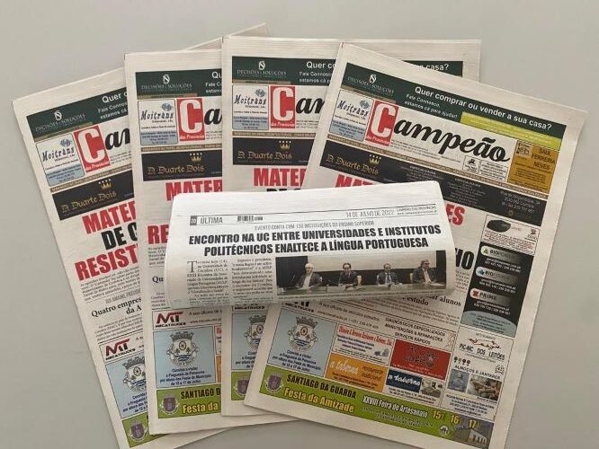 Jornal Campeão: Encontro entre Universidades e Institutos Politécnicos enaltece a Língua Portuguesa
