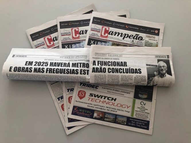 Jornal Campeão: Entrevista: José Manuel Silva diz que “Coimbra avançará mas sem varinha mágica”