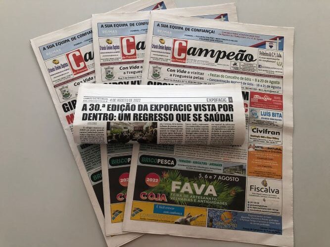 Jornal Campeão: A 30.ª edição da Expofacic vista por dentro: um regresso que se saúda!