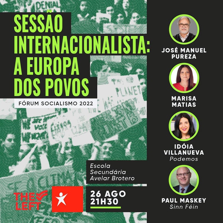 Jornal Campeão: Fórum Socialismo, a rentrée do BE, começa hoje em Coimbra