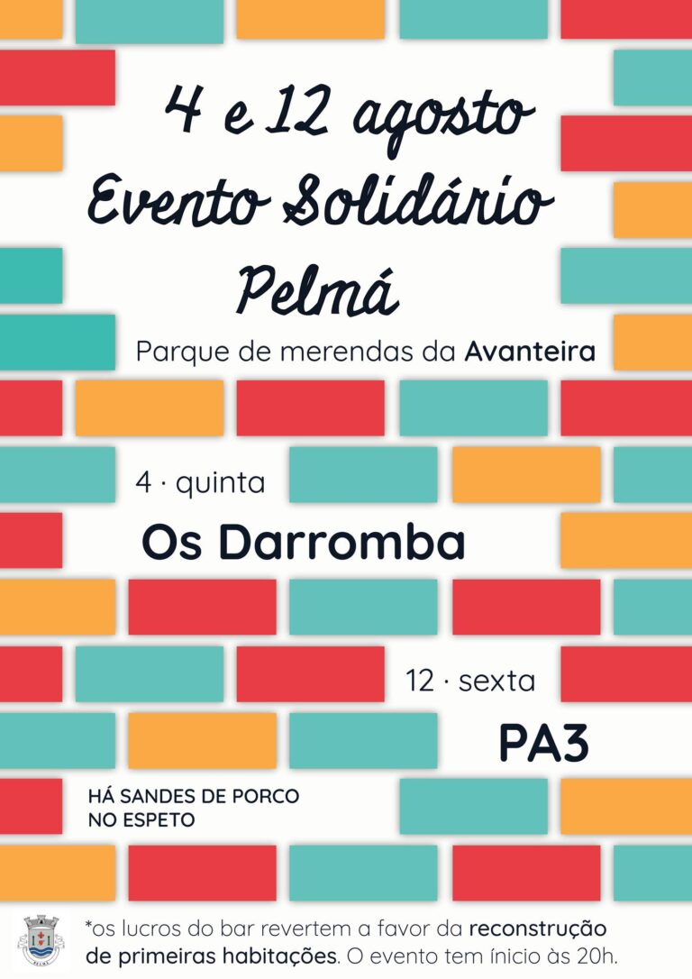 Jornal Campeão: JF de Pelmá promove evento solidário para ajudar famílias afectadas pelos incêndios