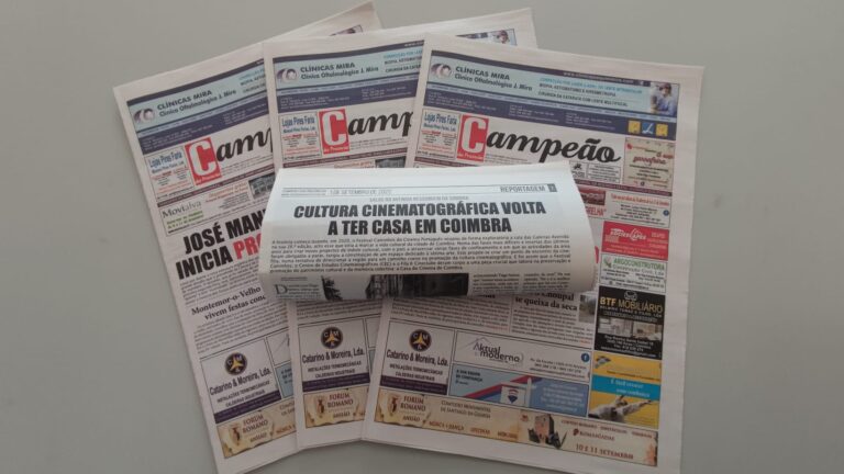 Jornal Campeão: Reportagem: Cultura cinematográfica volta a ter casa em Coimbra