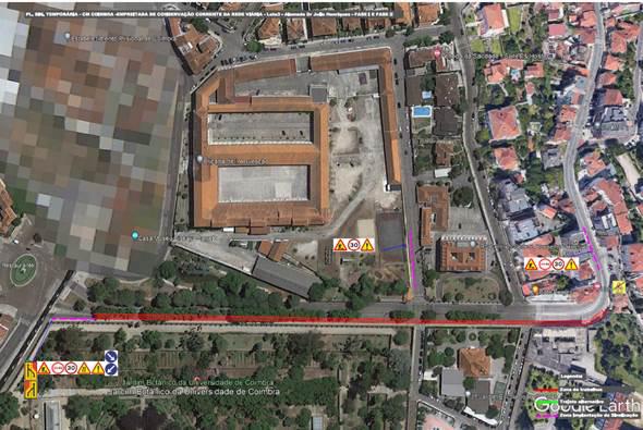 Jornal Campeão: Várias ruas em Coimbra com condicionamentos de trânsito