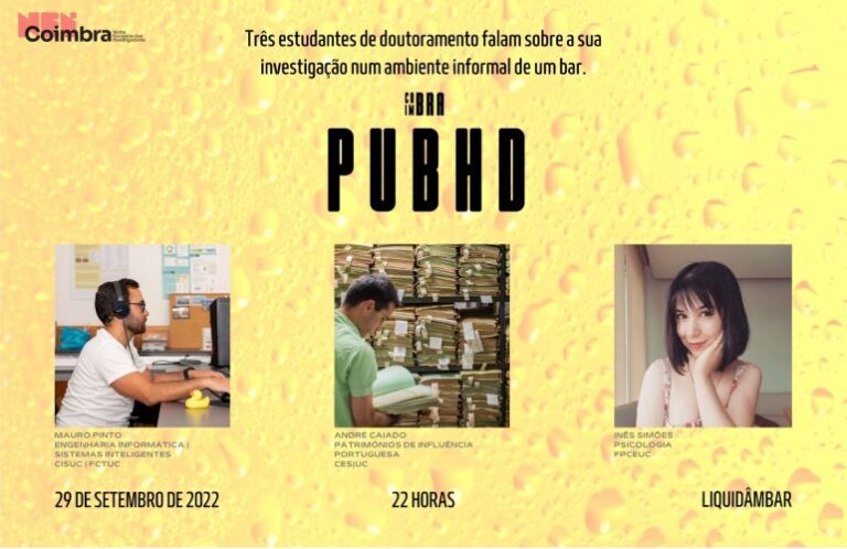 Jornal Campeão: Coimbra: Iniciativa “PubhD” regressa para partilha de investigações