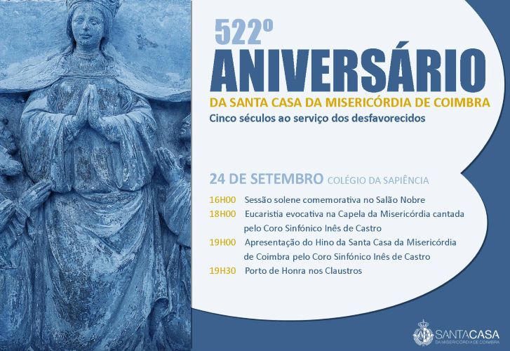 Jornal Campeão: Santa Casa da Misericórdia de Coimbra celebra 522 anos