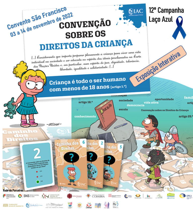 Jornal Campeão: Grupo Laço Azul Coimbra dinamiza exposição “Convenção sobre os Direitos da Criança”