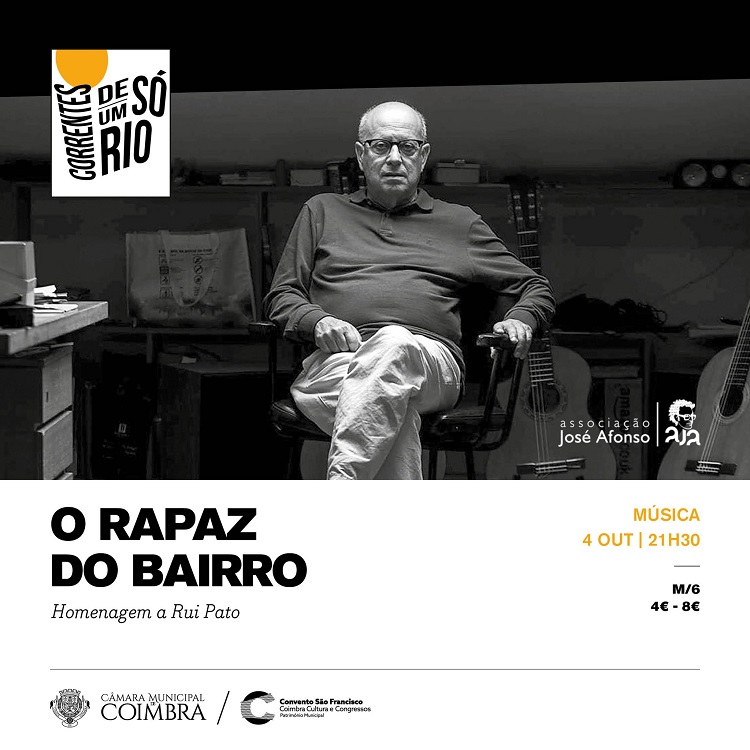Jornal Campeão: Espectáculo homenageia Rui Pato, figura central da canção coimbrã