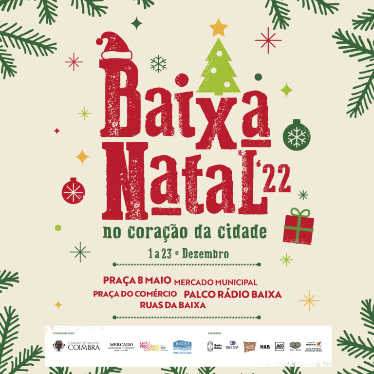 Jornal Campeão: “Baixa Natal 22” convida à (re)descoberta do “coração” da cidade de Coimbra