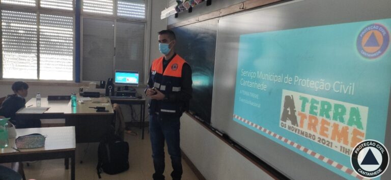Jornal Campeão: Protecção Civil realiza simulacro de sismo na Escola Secundária Lima-de-Faria