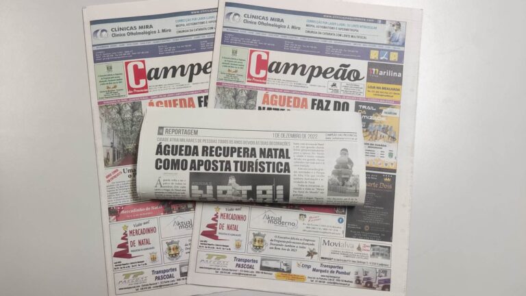 Jornal Campeão: Reportagem: Águeda recupera Natal como aposta turística