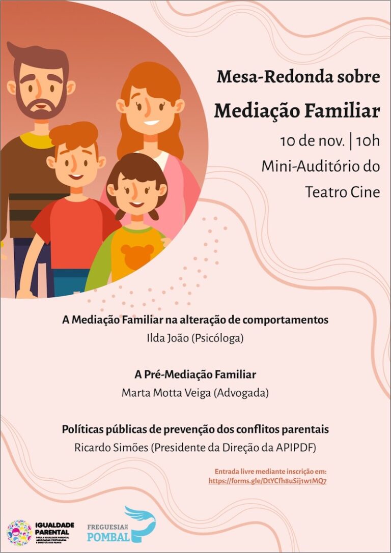 Jornal Campeão: Teatro-Cine de Pombal recebe Mesa-Redonda sobre Mediação Familiar
