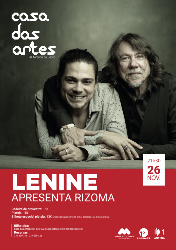 Jornal Campeão: Lenine estreia a tournée “Rizoma” na Casa das Artes de Miranda do Corvo