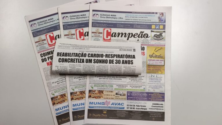 Jornal Campeão: Hospital dos Covões: Reabilitação cardio-respiratória concretiza um sonho de 30 anos
