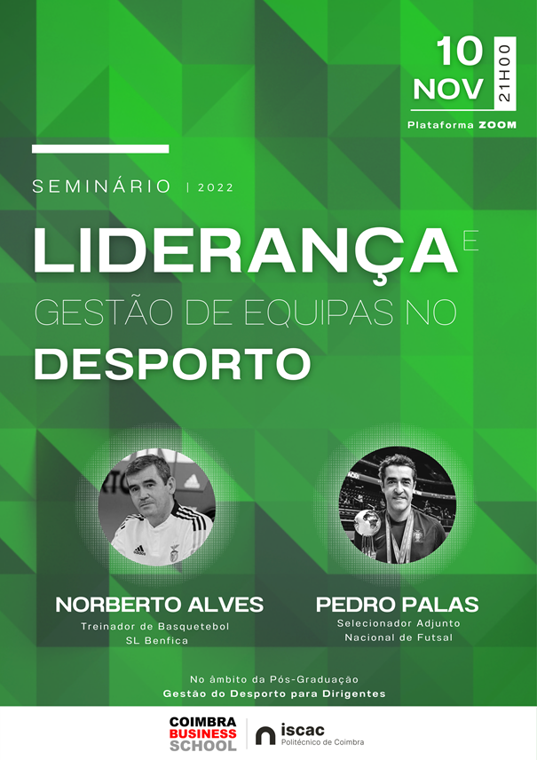 Jornal Campeão: Coimbra Business School realiza seminário de liderança e gestão desportiva