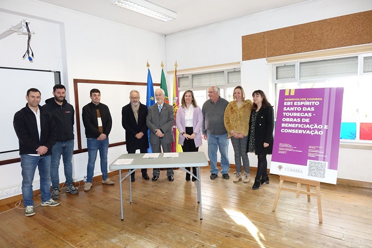 Jornal Campeão: Câmara de Coimbra avança com obras na escola de Espírito Santo das Touregas