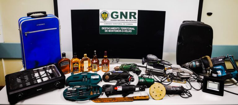 Jornal Campeão: GNR apreendeu material furtado em Montemor-o-Velho