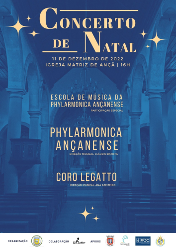 Jornal Campeão: Igreja Matriz de Ançã acolhe domingo o concerto de Natal da Phylarmonica Ançanense