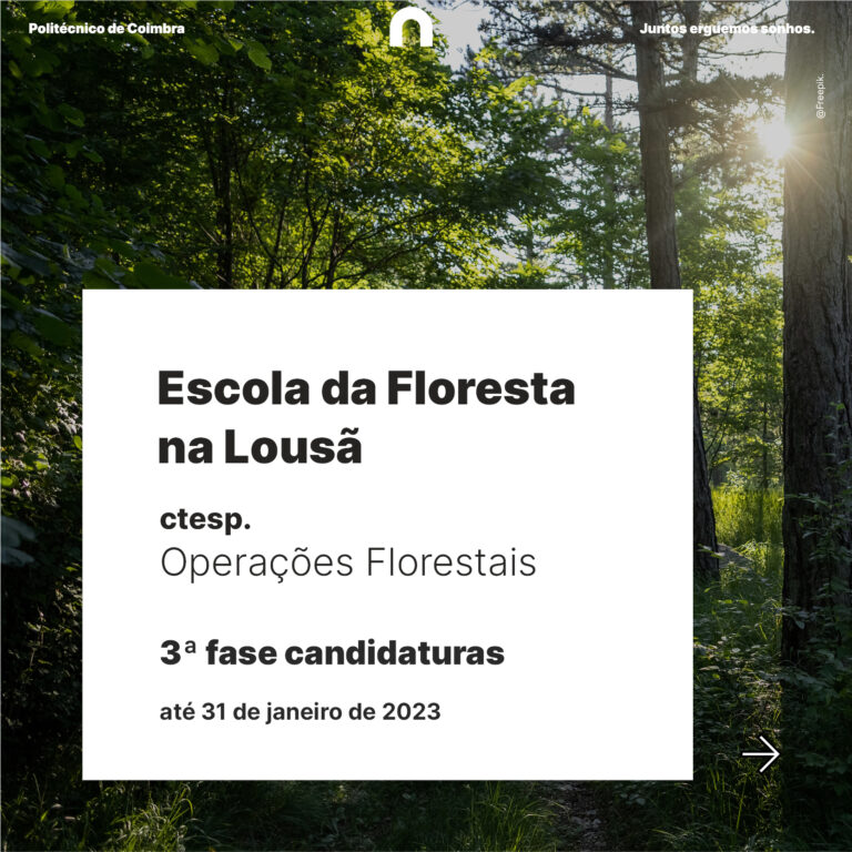 Jornal Campeão: Abertas candidaturas para o CTeSP em Operações Florestais na Lousã
