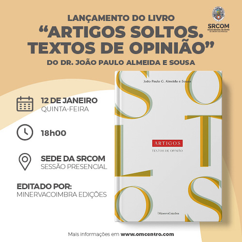Jornal Campeão: Livro “Artigos soltos. Textos de opinião” é lançado na sede da SRCOM