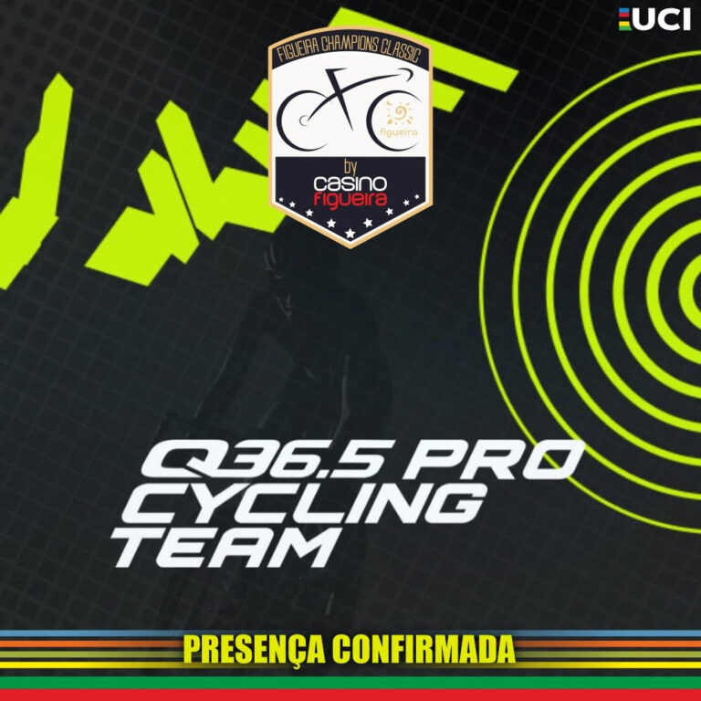 Jornal Campeão: Equipa Q36.5 Pro Cycling estreia-se na “Figueira Champions / Casino Figueira”