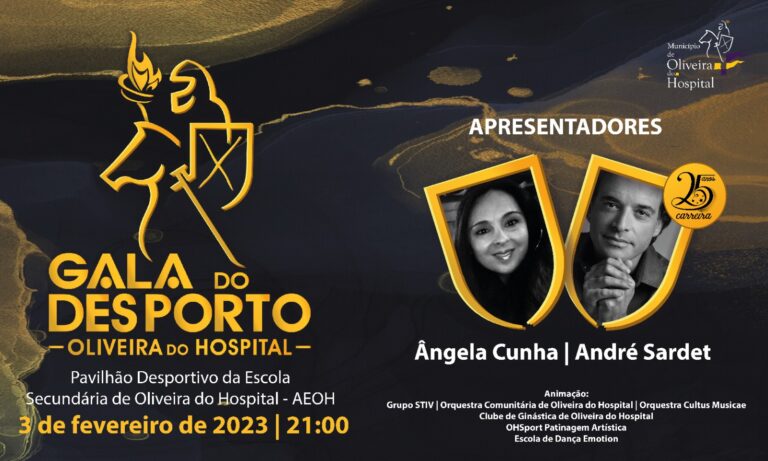 Jornal Campeão: Gala do Desporto do Município de Oliveira do Hospital realiza-se a 3 de Fevereiro