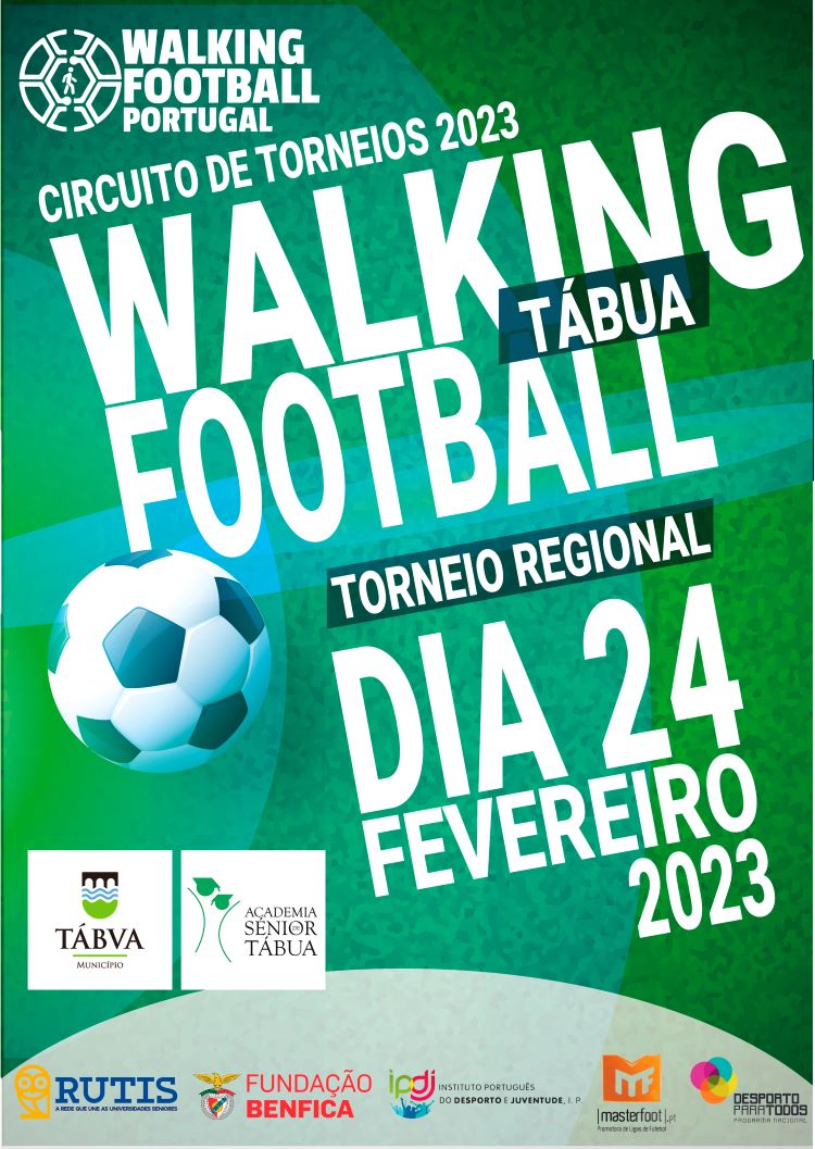 Jornal Campeão: Tábua recebe 1.º Torneio de Walking Football no sábado