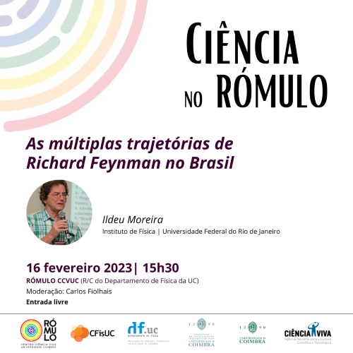 Jornal Campeão: Rómulo com sessão sobre visitas do físico Richard Feynman ao Brasil