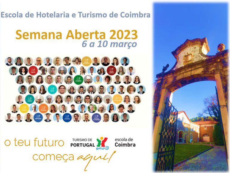 Jornal Campeão: Escola de Hotelaria e Turismo de Coimbra abre as portas para a Semana Aberta 2023