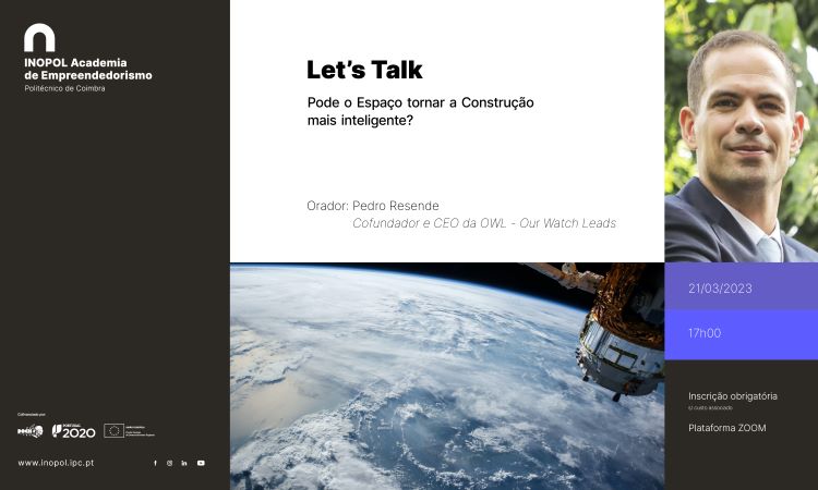Jornal Campeão: INOPOL do IPC com webinar “Pode o Espaço tornar a Construção mais inteligente?”