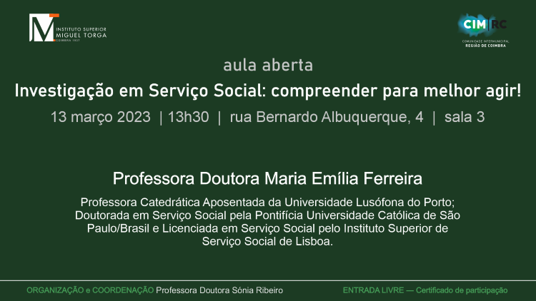 Jornal Campeão: ISMT com Aula Aberta sobre “Investigação em Serviço Social”