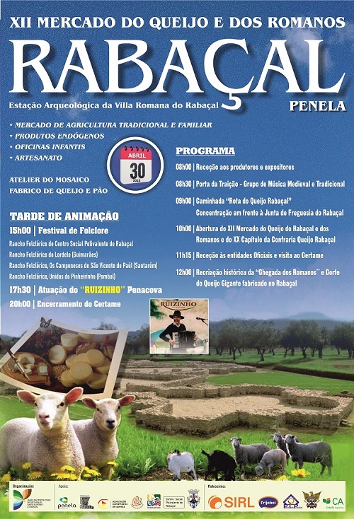 Jornal Campeão: Rabaçal acolhe Mercado do Queijo e dos Romanos no domingo