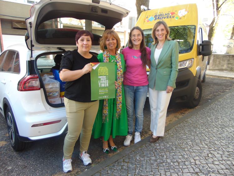 Jornal Campeão: Biblioteca Municipal de Coimbra recolheu 650 livros para Timor-Leste