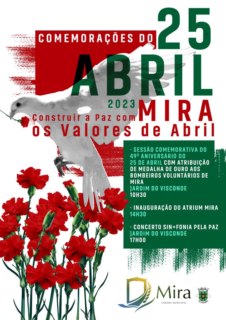 Jornal Campeão: Município de Mira celebra o 25 de Abril