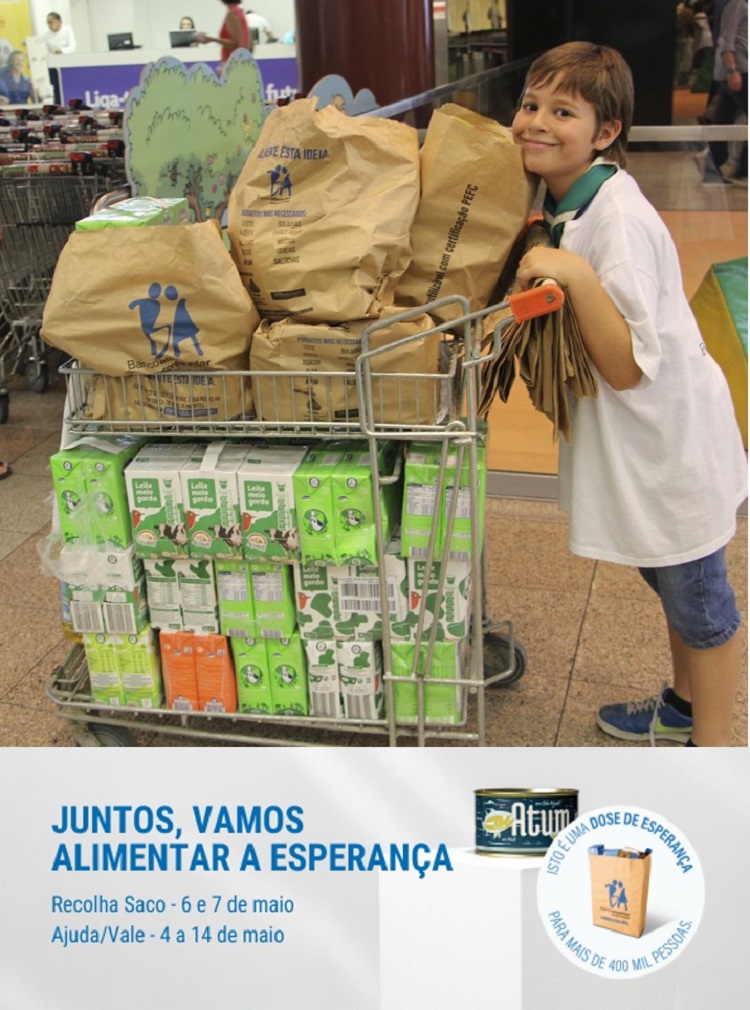 Jornal Campeão: Banco Contra a Fome convida a alimentar a esperança
