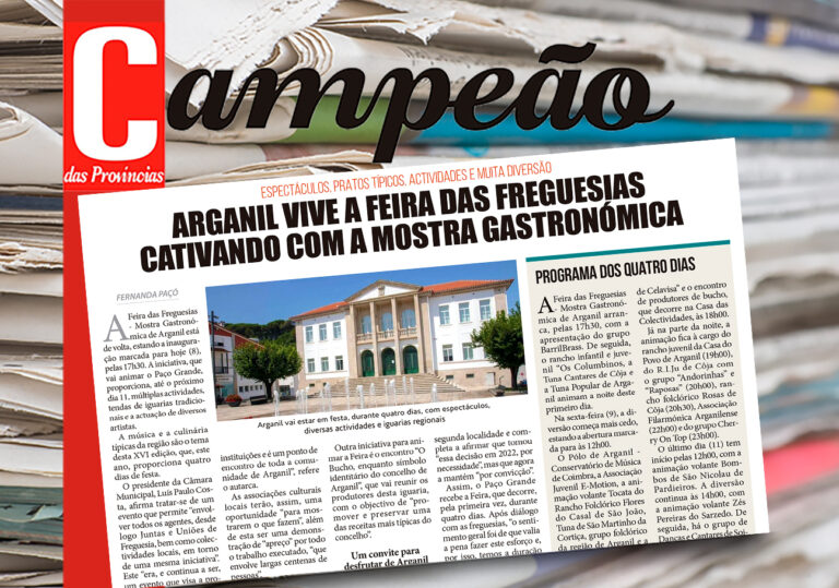 Jornal Campeão: Arganil vive a Feira das Freguesias cativando com a mostra gastronómica