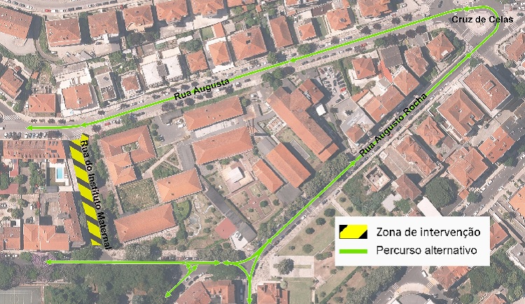 Jornal Campeão: Coimbra: Trânsito cortado na Rua do Instituto Maternal a partir de segunda-feira