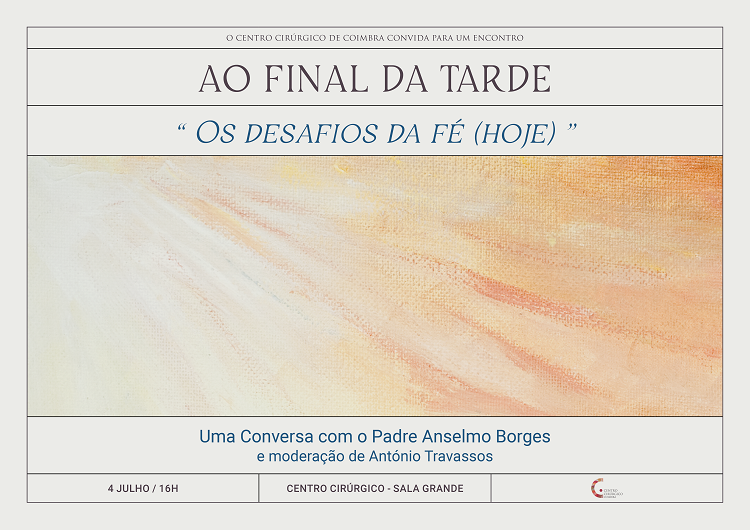 Jornal Campeão: Padre Anselmo Borges fala da fé no Centro Cirúrgico de Coimbra