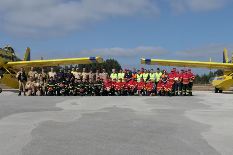 Jornal Campeão: Aeródromo Municipal com meios aéreos de combate a incêndios até 31 de Outubro