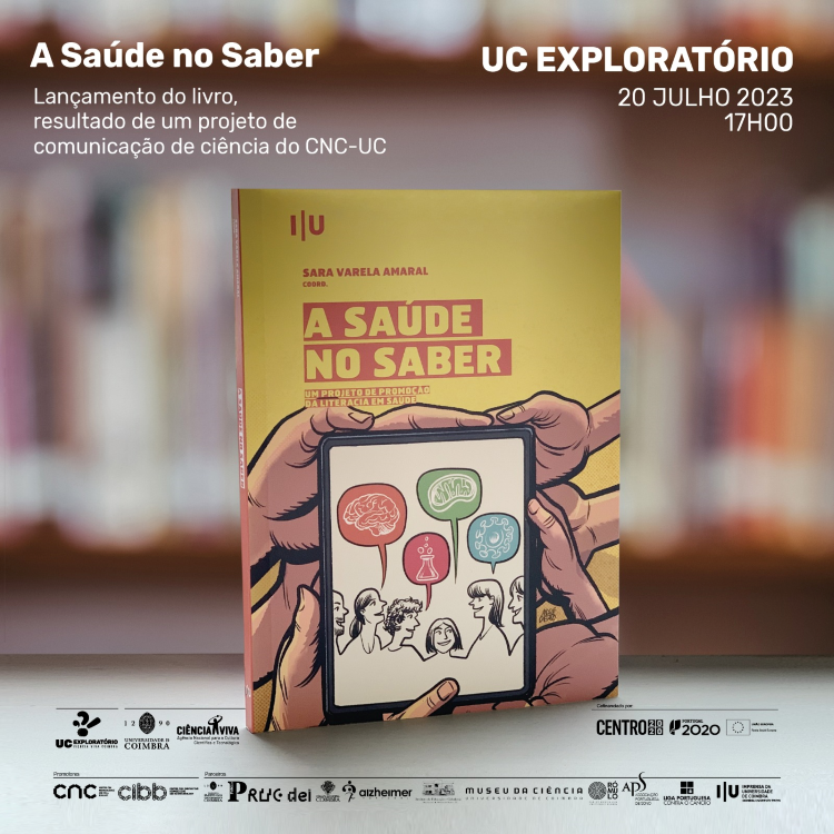 Jornal Campeão: CNC-UC lança livro para promover a literacia em saúde dos cidadãos