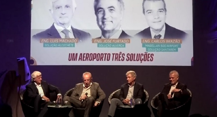 Jornal Campeão: Santana Lopes lamenta falta de proposta da região Centro para novo aeroporto