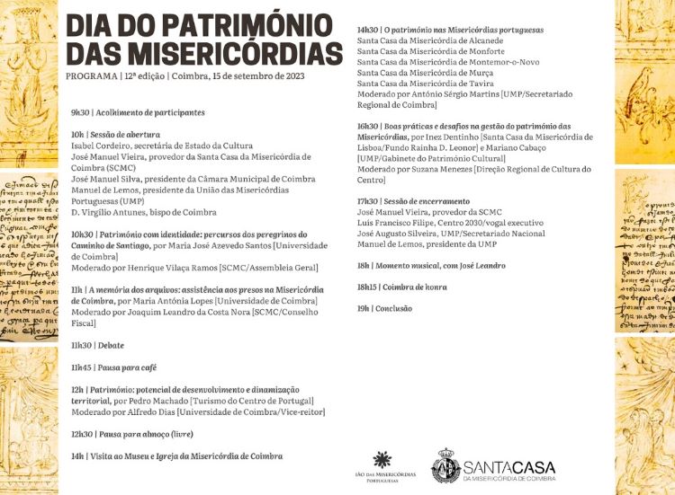 Jornal Campeão: Coimbra recebe 12.ª edição do Dia do Património das Misericórdias