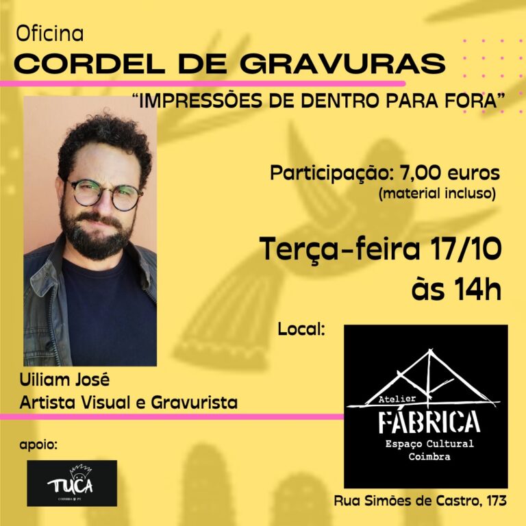 Jornal Campeão: Atelier Fábrica recebe oficina “Impressões de dentro para fora”