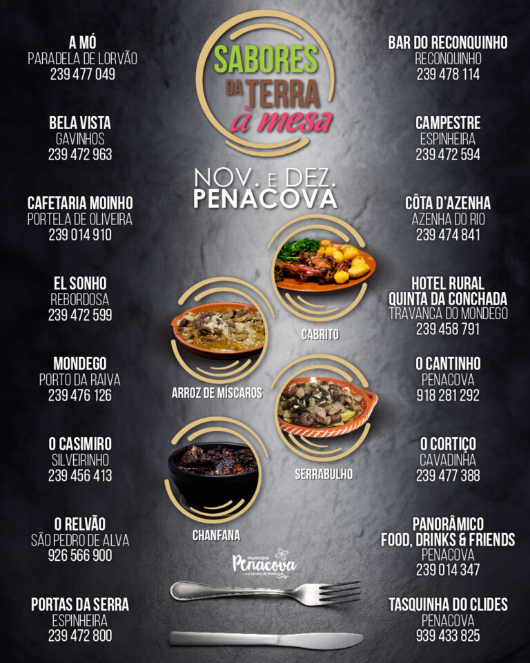 Jornal Campeão: Festival “Sabores da Terra” regressa a Penacova