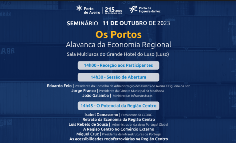 Jornal Campeão: Portos de Aveiro e da Figueira da Foz promovem “Alavanca da Economia Regional”