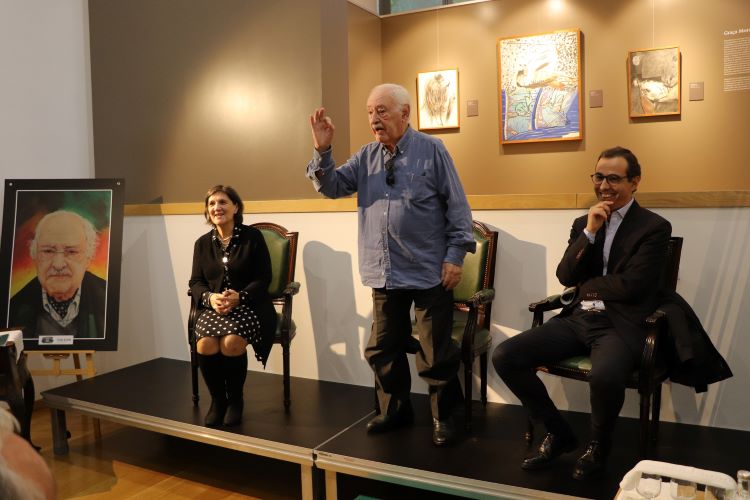 Jornal Campeão: Actor Ruy de Carvalho visitou a Lousã