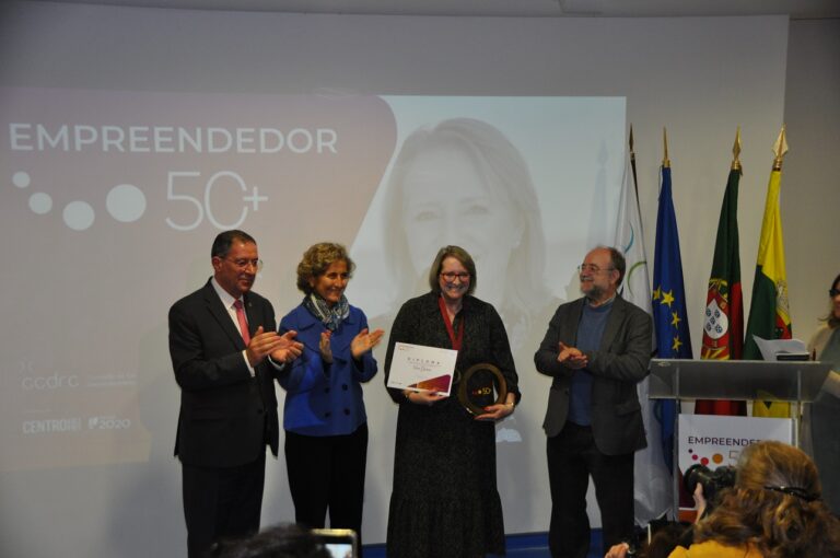 Jornal Campeão: CCDRC distingue Ana Garcia como empreendedora 50+ da região Centro 2023
