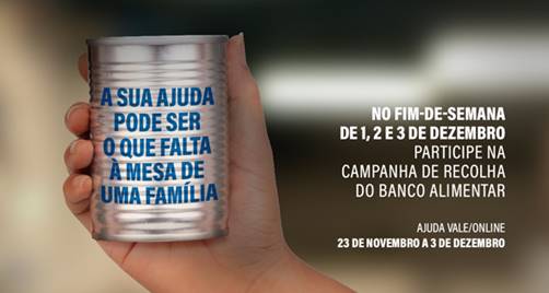 Jornal Campeão: Banco Alimentar Contra a Fome de Coimbra lança Campanha de Recolha em Supermercados