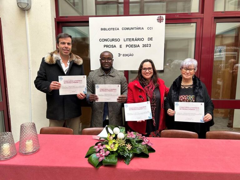 Jornal Campeão: Cáritas de Coimbra anuncia vencedores do concurso literário do Centro Comunitário de Inserção